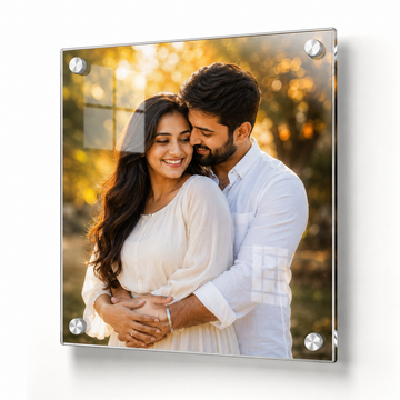 Personalized Acrylic Photo Frame with Studs
