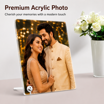 Premium Acrylic Table Photo Frame